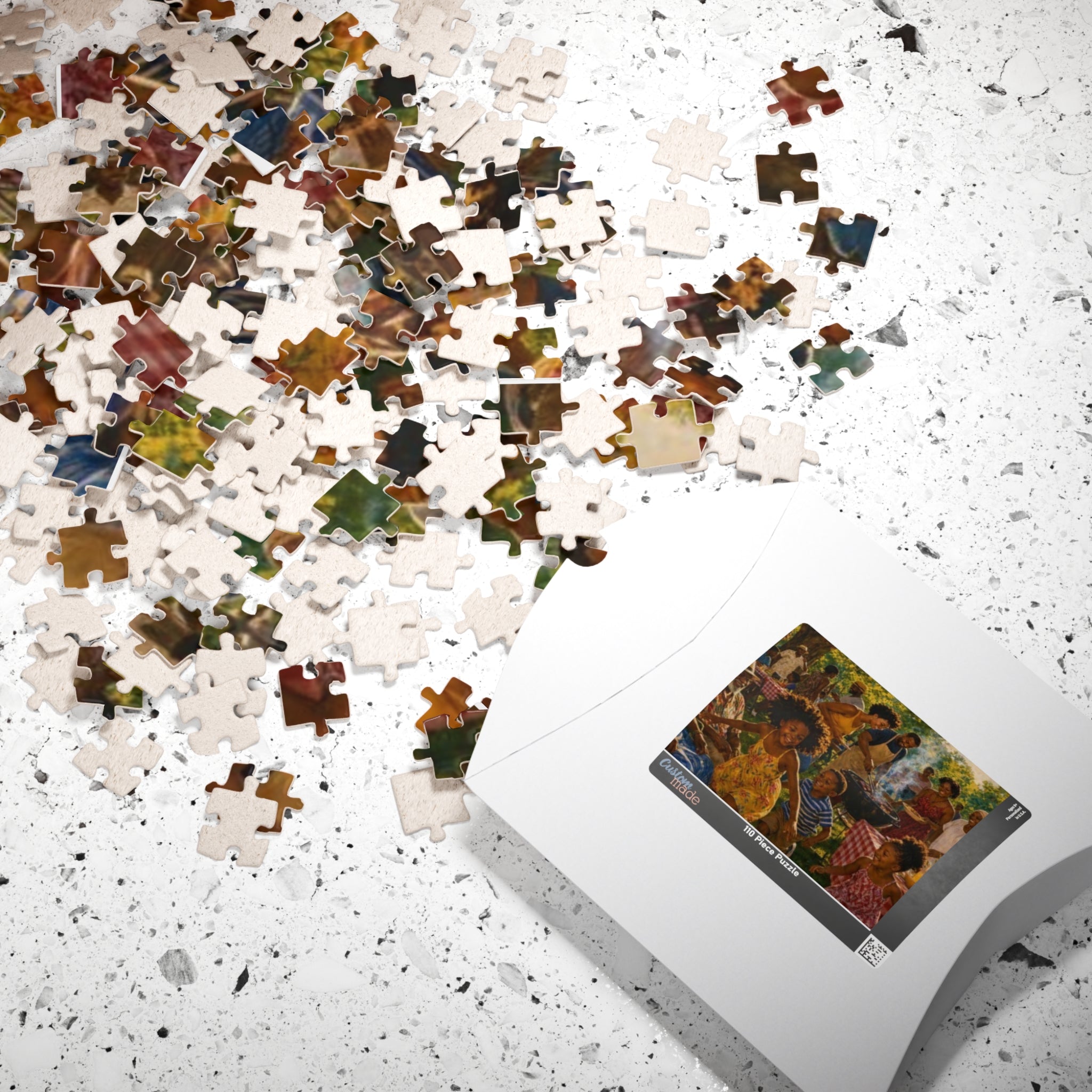 Family Backyard Barbecue Puzzle | 110 Piece